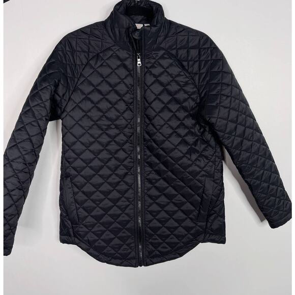 We by Living in Yellow Womens XS Black Quilted Nylon Puffer Jacket Lightweight - Picture 1 of 9